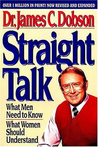 Book cover for Straight Talk by Dobson, James C.