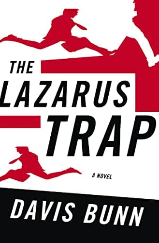 Book cover for The Lazarus Trap (Premier Mystery Series #2) by T. Davis Bunn