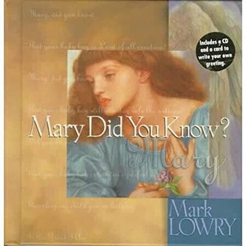 Book cover for Mary Did You Know? (Book & CD) by Lowry, Mark