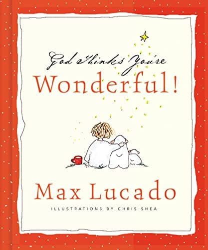 Book cover for God Thinks You're Wonderful by Lucado, Max