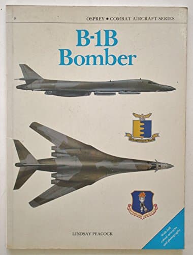 Book cover for B-1B Bomber (Combat Aircraft Series) by Peacock, Lindsay