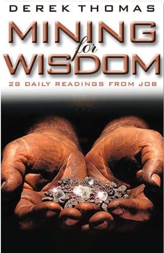 Book cover for Mining for Wisdom: A Twenty-Eight-Day Devotional Based on the Book of Job by Derek Thomas
