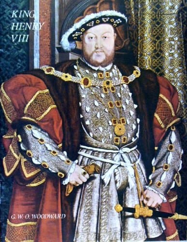 Book cover for King Henry VIII by G.W.O. Woodward