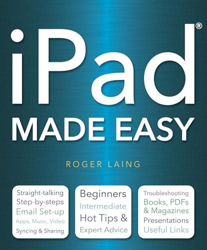 Book cover for iPad Made Easy (Computing Made Easy) by Laing, Roger