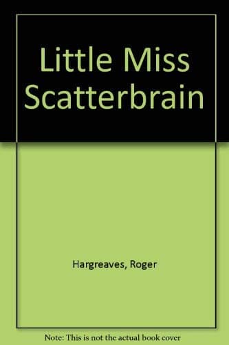Book cover for Little Miss Scatterbrain by Roger Hargreaves