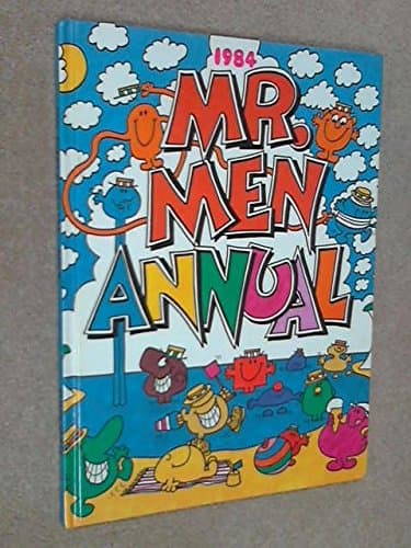 Book cover for Mr. Men Annual 1984 by Roger Hargreaves