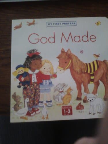 Book cover for God Made (First Prayer Series) by Stephanie Longfoot