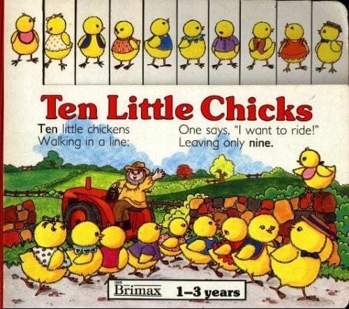 Book cover for Ten Little Chicks (Board Counting Books) by Belinda Bagley