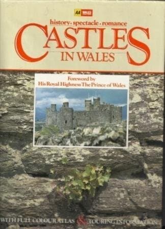 Book cover for Castles in Wales by Roger Thomas