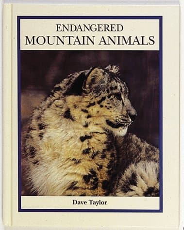 Book cover for Endangered Mountain Animals (Endangered Animals Series) by Taylor, J. David