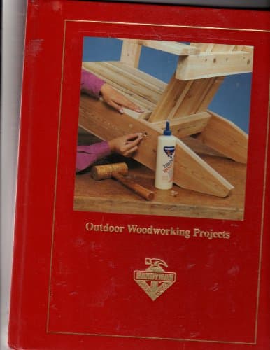 Book cover for Outdoor Woodworking Projects by Handyman Club of America