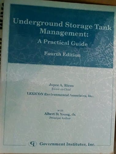 Book cover for Underground Storage Tank Management: A Practical Guide by Rizzo, Joyce A