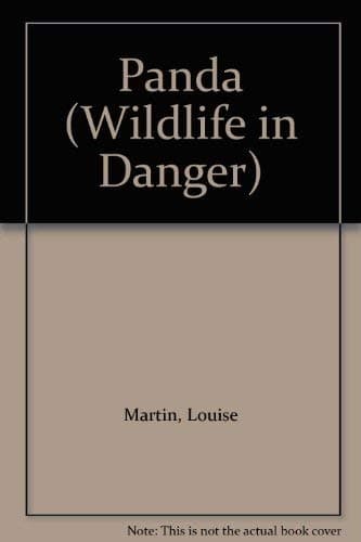 Book cover for Panda (Wildlife in Danger) by Martin, Louise