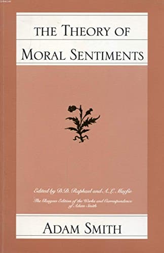 Book cover for The Theory of Moral Sentiments (Glasgow Edition of the Works and Correspondence of Adam Smith, vol.1) by Adam Smith