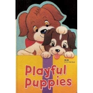 Book cover for Playful Puppies by unknown