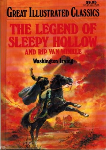 Book cover for The Legend of Sleepy Hollow and Rip Van Winkle by Washington Irving