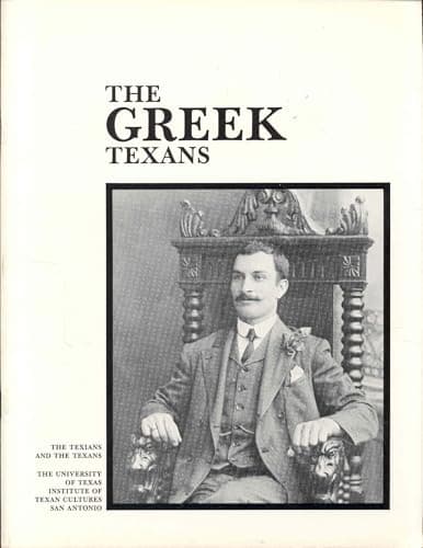 Book cover for Greek Texans by McGuire, James P.