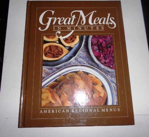 Book cover for American Regional Menus (Great Meals in Minutes) by By the Editors of Time-life Books