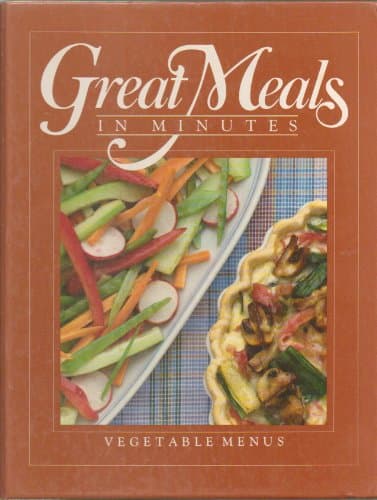 Book cover for Vegetable Menus (Great Meals in Minutes) by Time-Life Books