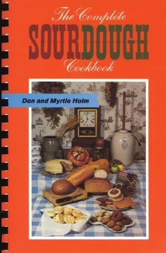 Book cover for The Complete Sourdough Cookbook by Holm, Don