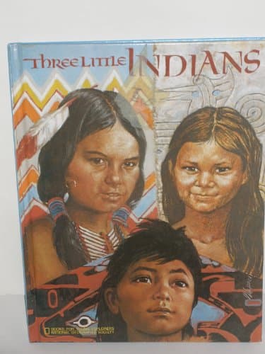 Book cover for Three Little Indians by Stuart, Gene S.