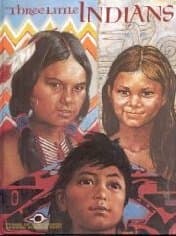 Book cover for Three Little Indians by Gene S. Stuart