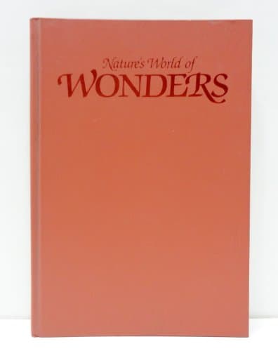 Book cover for Nature's World of Wonders (Special Publications Series, Vol. 18, No. 1) by Donald J. Crump