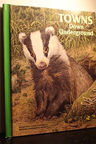 Book cover for Towns down underground (Books for young explorers) by Stuart, Gene S
