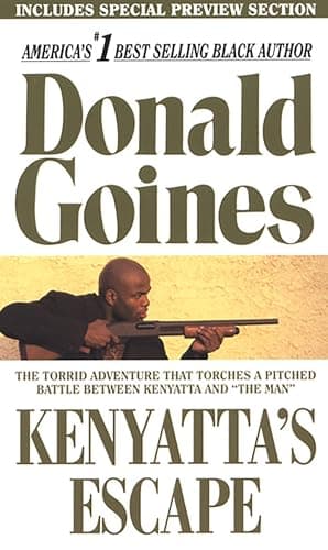 Book cover for Kenyatta's Escape by Goines, Donald