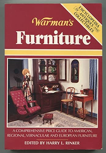 Book cover for Warman's Furniture (Encyclopedia of Antiques and Collectibles) by Rinker, Harry L.