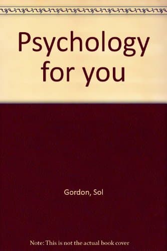 Book cover for Psychology for you by Gordon, Sol