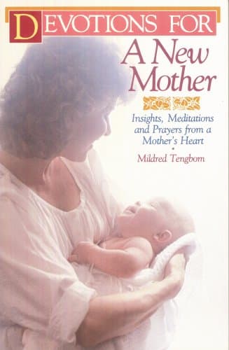 Book cover for Devotions for a New Mother by Tengbom, Mildred