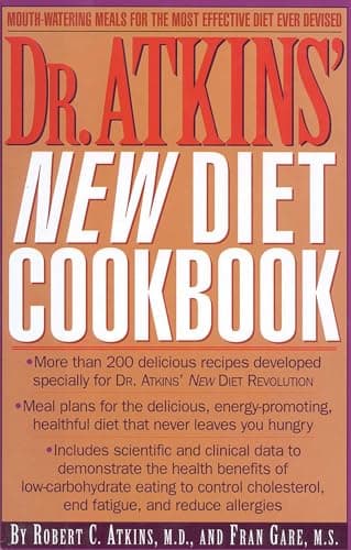 Book cover for Dr. Atkins' New Diet Cookbook by Atkins  M.D., Robert C.