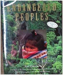 Book cover for Endangered Peoples by Art Davidson