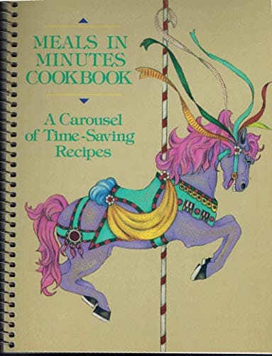Book cover for Meals in Minutes Cookbook: A Carousel of Time-Saving Recipes by Brazil, Georgia