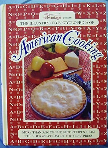 Book cover for The Illustrated Encyclopedia of American Cooking by Unknown