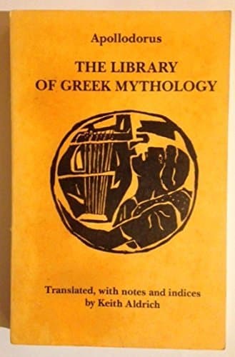 Book cover for Library of Greek Mythology by Apollodorus