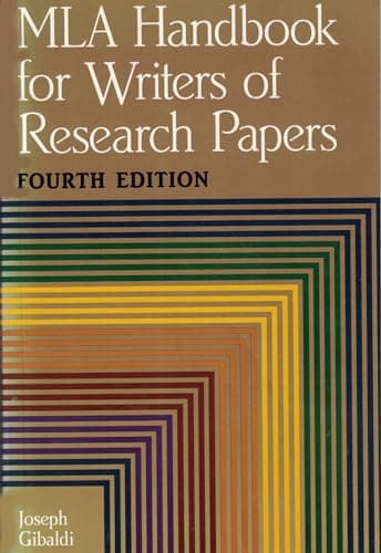 Book cover for MLA Handbook for Writers of Research Papers by Gibaldi, Joseph