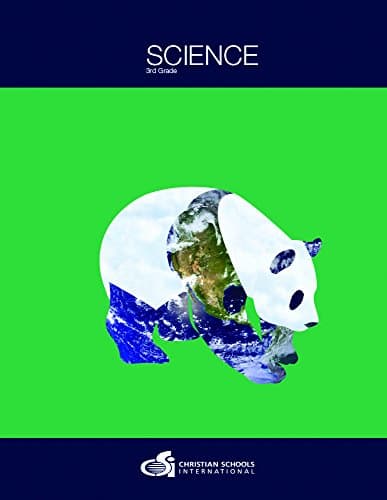 Book cover for Science Grade 3 Student Textbook by Christian Schools International