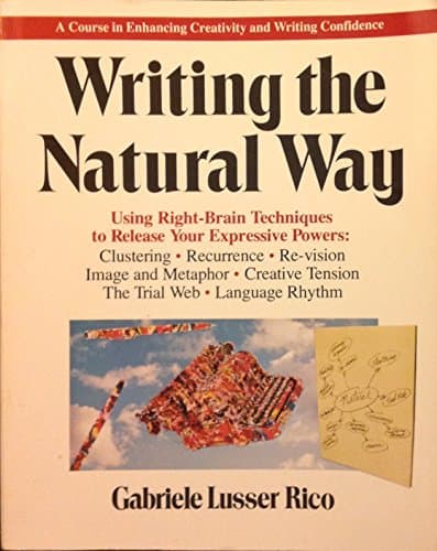 Book cover for Writing the Natural Way by Rico, Gabriele Lusser