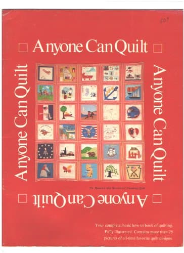 Book cover for Anyone can quilt by Edwards, Phoebe