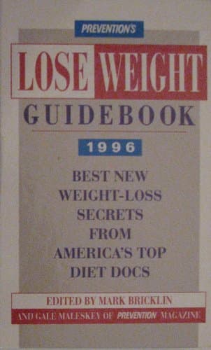 Book cover for Preventions Lose Weight Guidebook 1996 by Magazine, Prevention