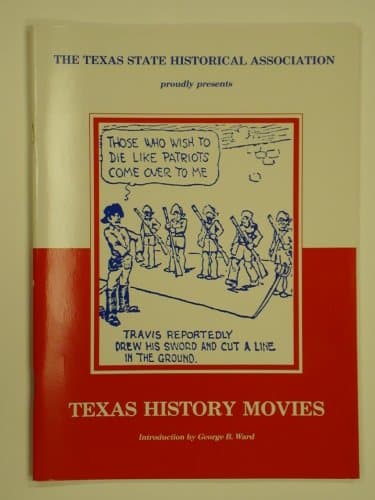 Book cover for Texas History Movies by Ward, George