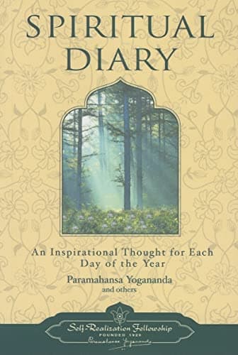 Book cover for Spiritual Diary: An Inspirational Thought for Each Day of the Year (Self-Realization Fellowship) by Paramahansa Yogananda