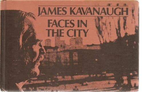 Book cover for Faces in the City by James Kavanaugh