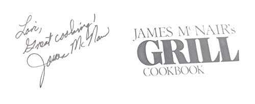 Book cover for James McNair's Grill Cookbook by McNair, James