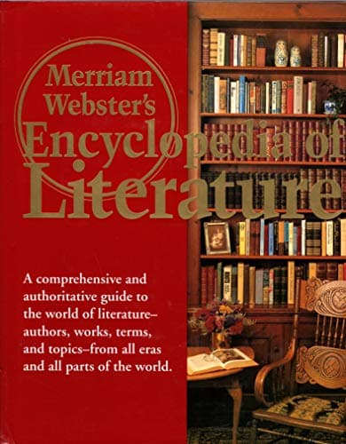 Book cover for Merriam-Webster's Encyclopedia of Literature by Merriam-Webster
