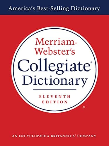 Merriam-Webster's Collegiate Dictionary, 11th Edition, Laminated Hardcover, Plain-Edged (Merriam-Webster's Collegiate Dictionary (Laminated))