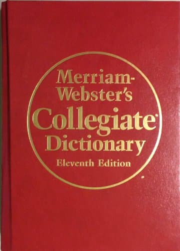Merriam-Webster's Collegiate Dictionary