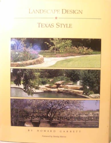 Book cover for Landscape Design...Texas Style by Garrett, Howard